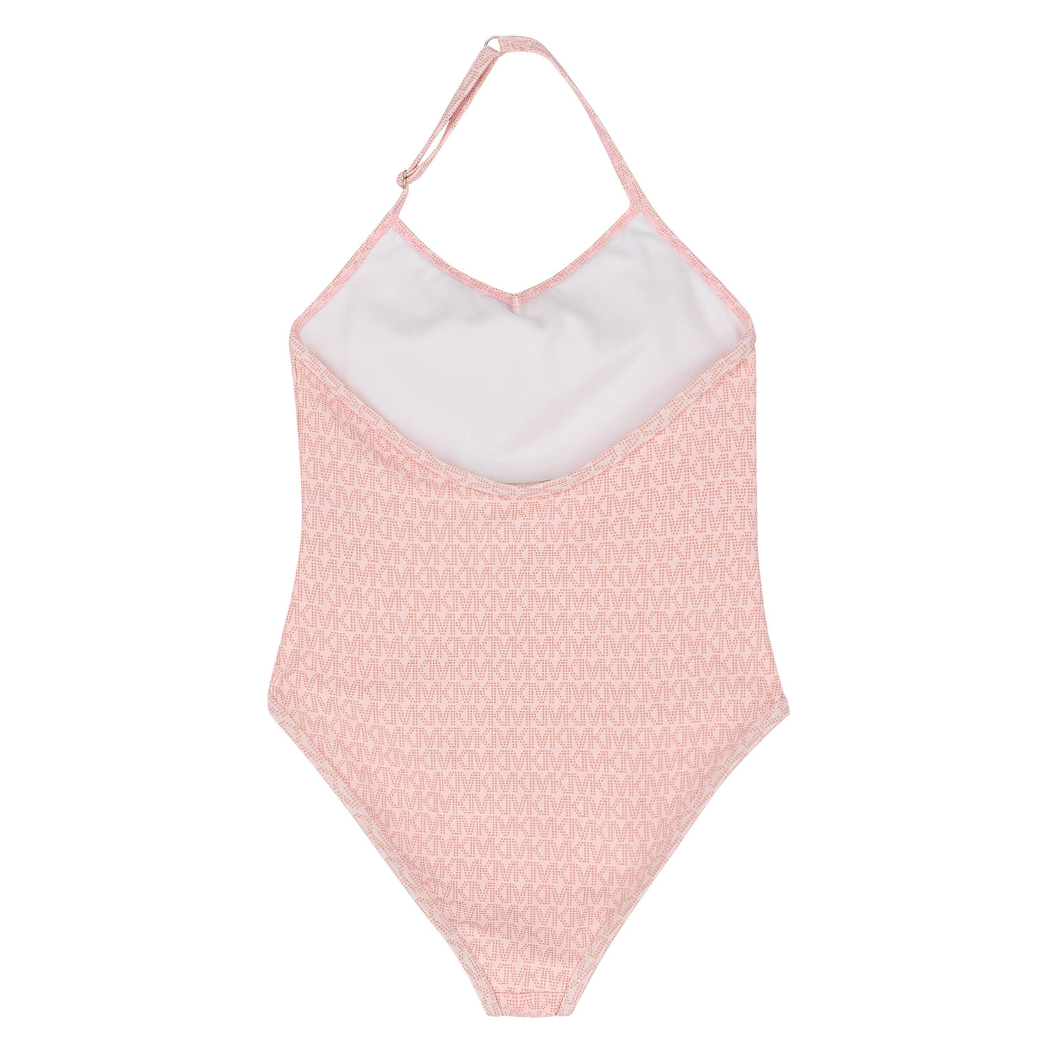 Girls Pink Logo Swimsuit, 1, hi-res