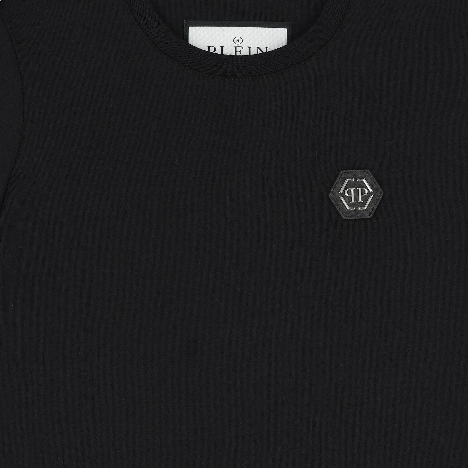 تيشيرت أولاد بالشعار باللون الأسود, 2, hi-res image number null