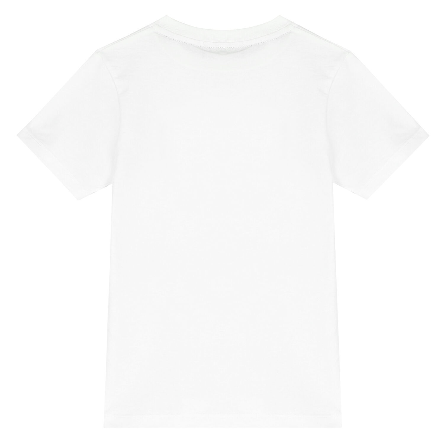 Boys White Logo T-Shirt, 2, hi-res