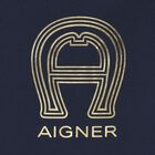 Baby Boys Navy Blue & Gold Logo Nest, 3, hi-res