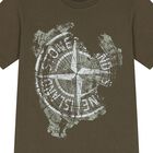 Boys Green Logo T-Shirt, 2, hi-res