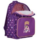 Girls Purple Disney Logo Backpack, 1, hi-res