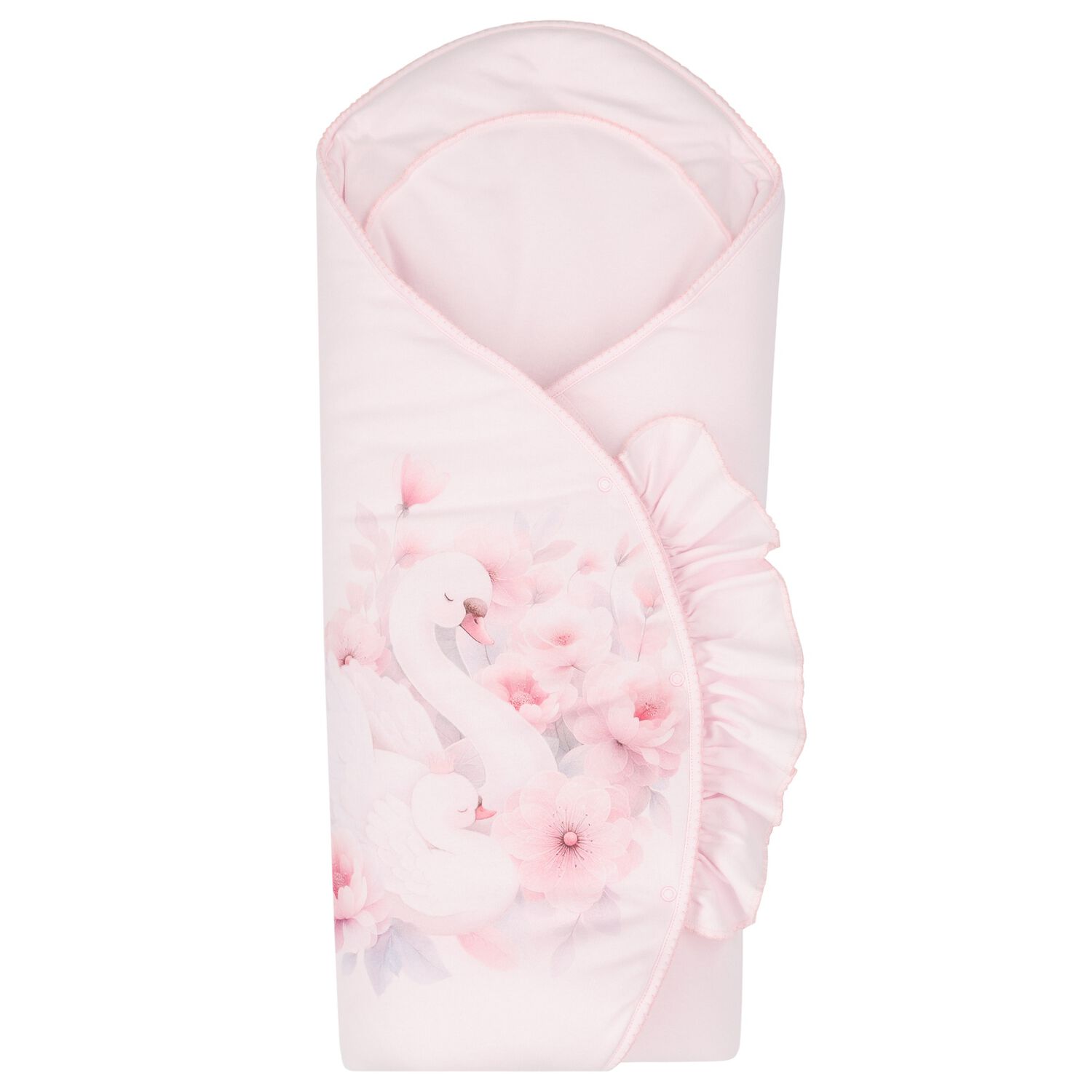 Baby Girls Pink Swan Nest, 1, hi-res image number null