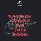Boys Black Logo T-Shirt, 1, hi-res
