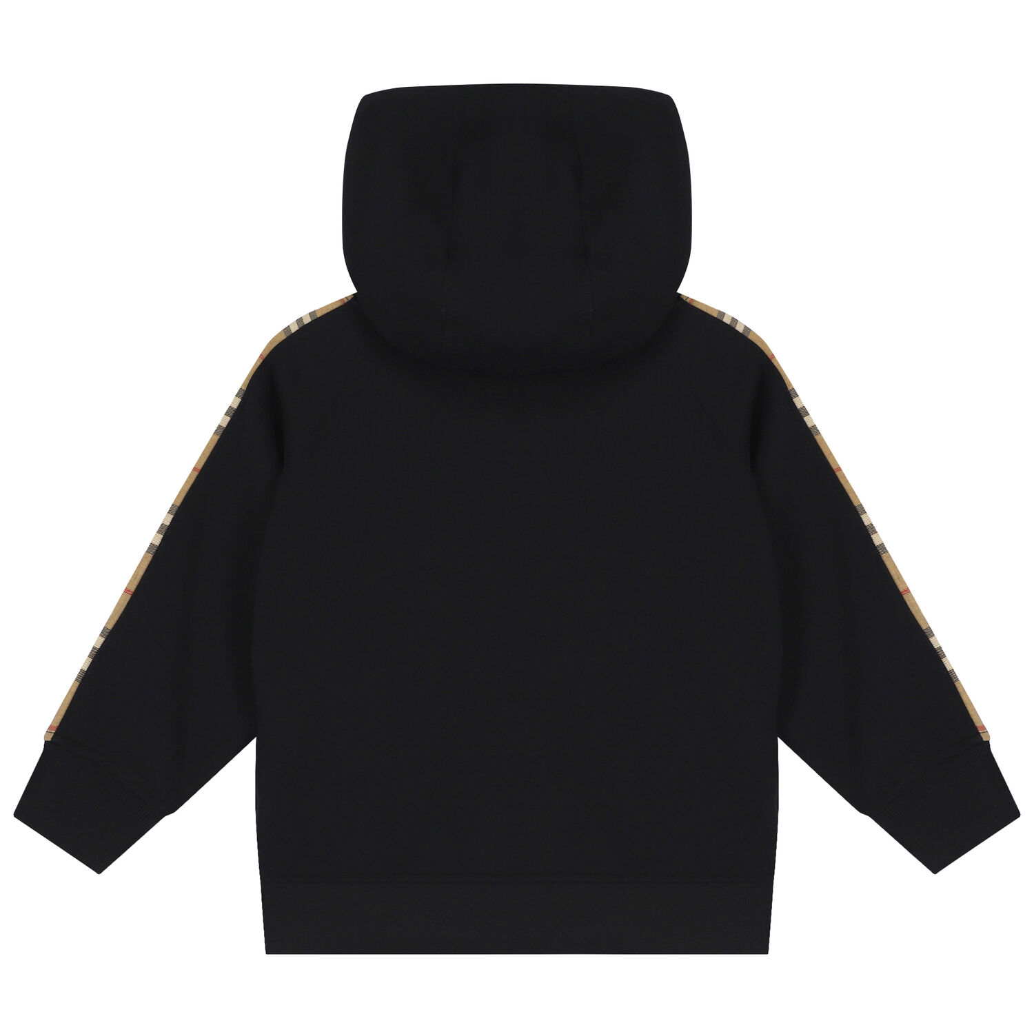 Black Hooded Zip Up Top, 1, hi-res image number null
