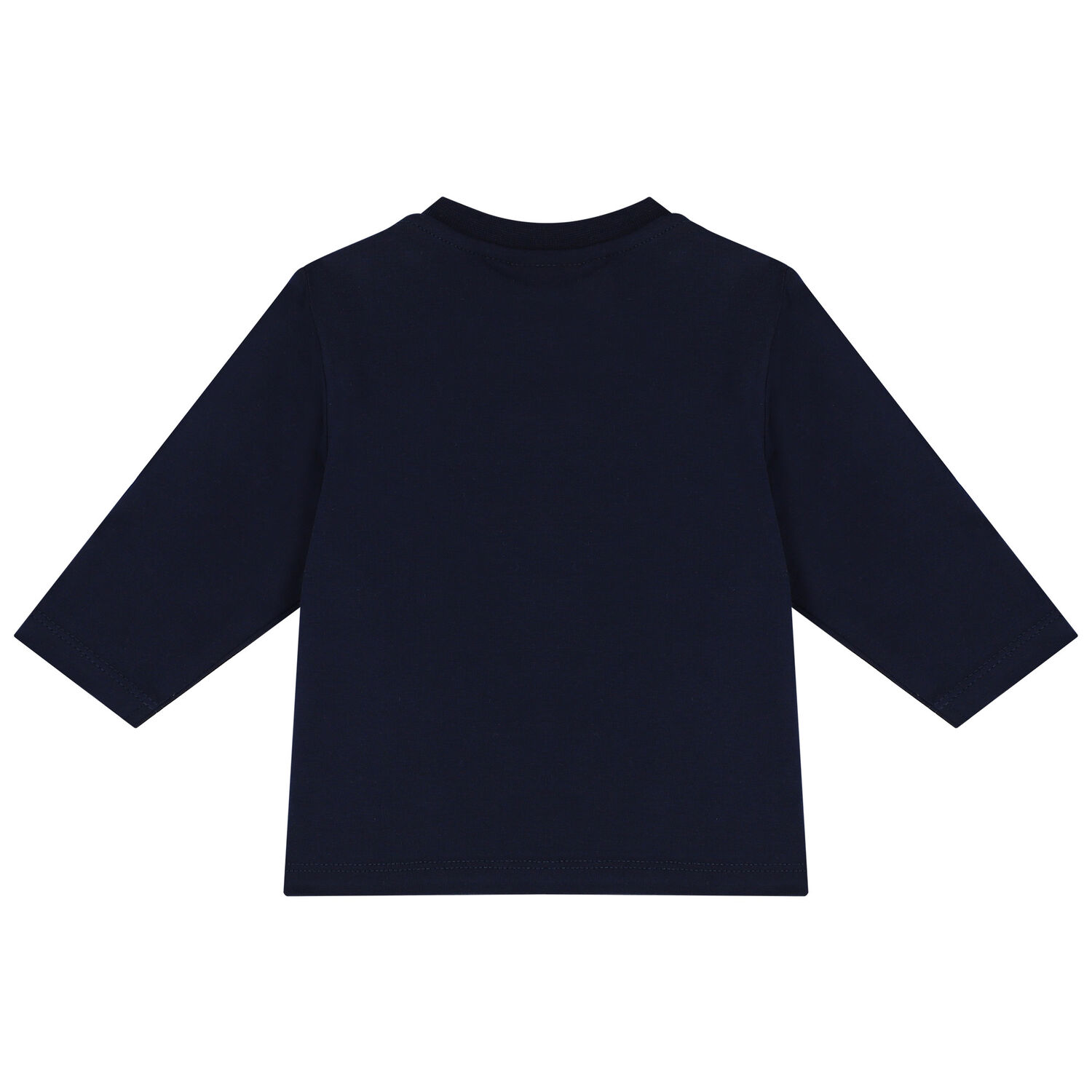 طقم بنطلون أولاد بالشعار باللون الكحلى, 1, hi-res