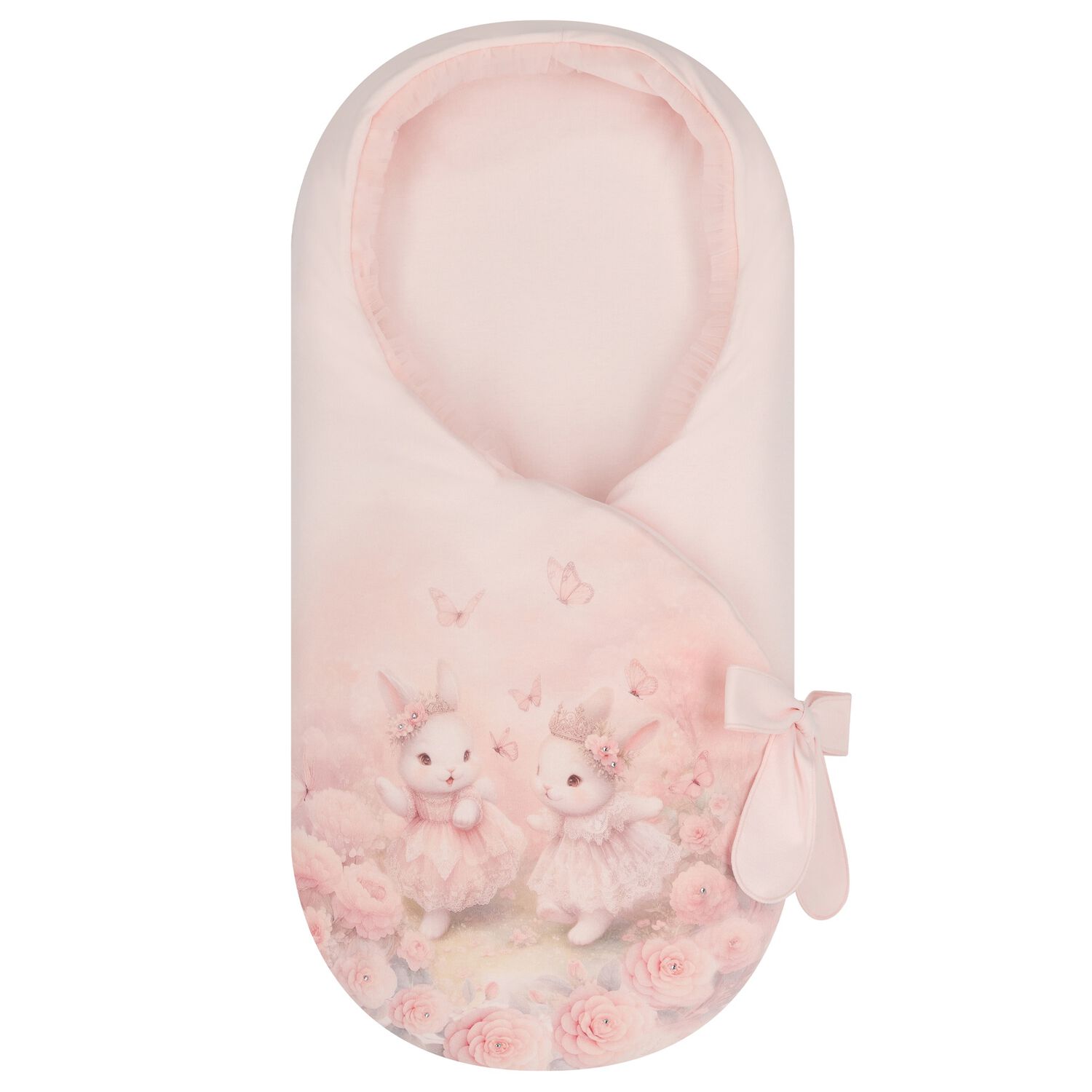 مدس بطعبة أرانب للبنات باللون الردي , 1, hi-res