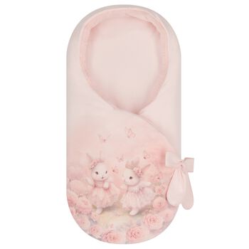 Baby Girls Pink Bunnies Nest
