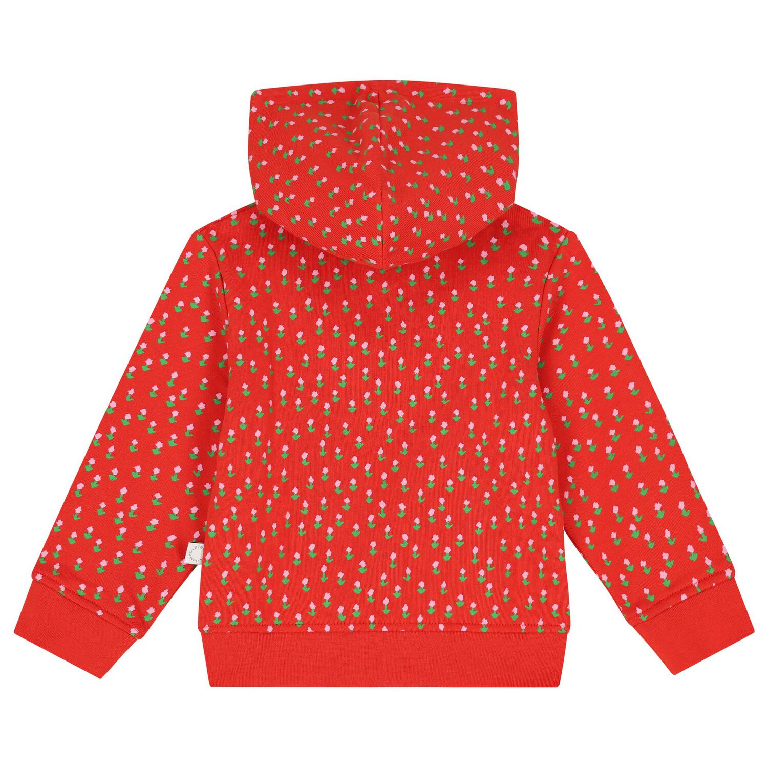 Younger Girls Red Floral Tracksuit, 1, hi-res image number null