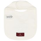 Ivory Logo Baby Bib, 1, hi-res