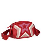 Girls Red Star Leather Bag ( 18CM ), 1, hi-res