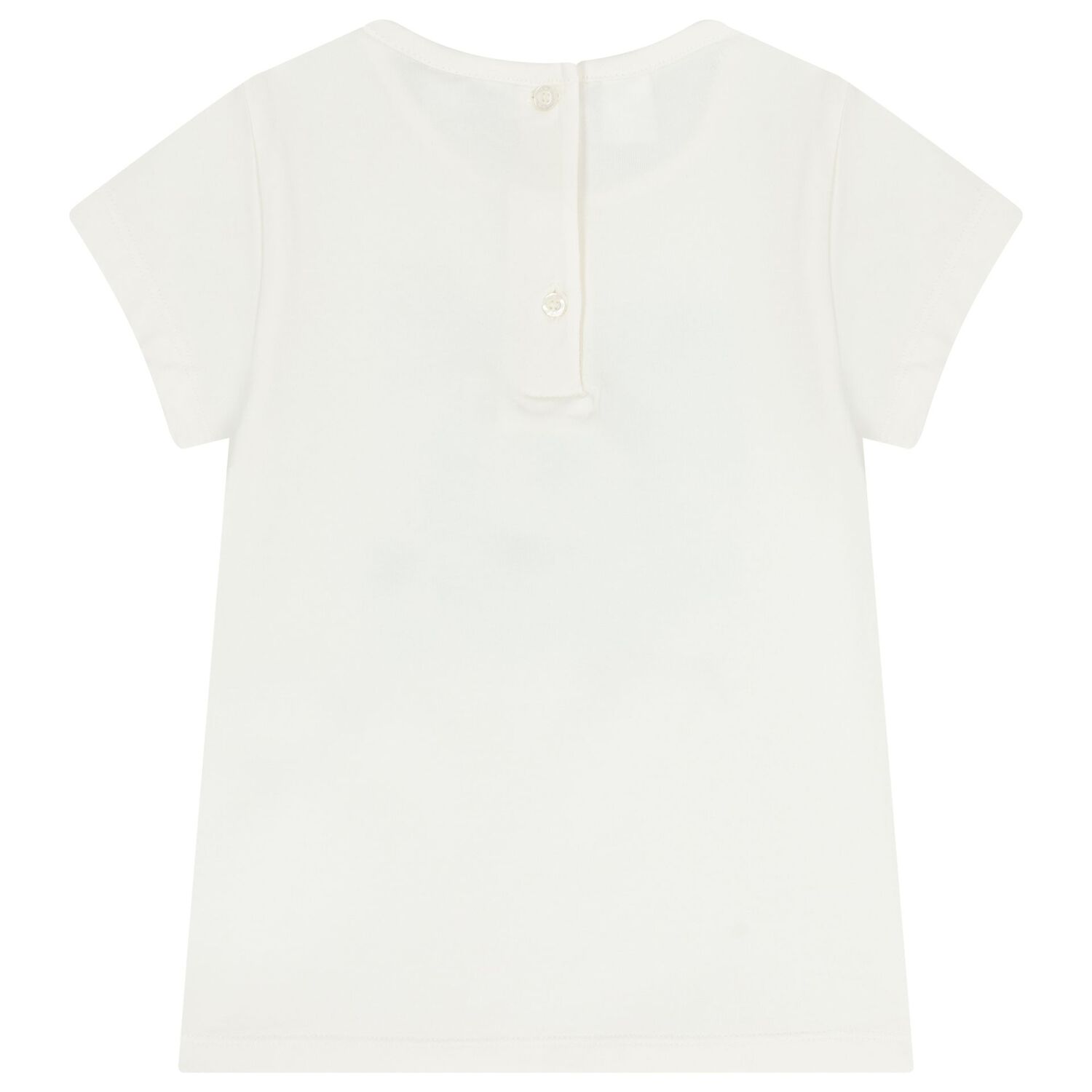 طقم تنورة تول للبنات باللون العاجي والأزرق الفيروزي, 1, hi-res