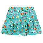 طقم تنورة باللون الأزرق للبنات, 1, hi-res