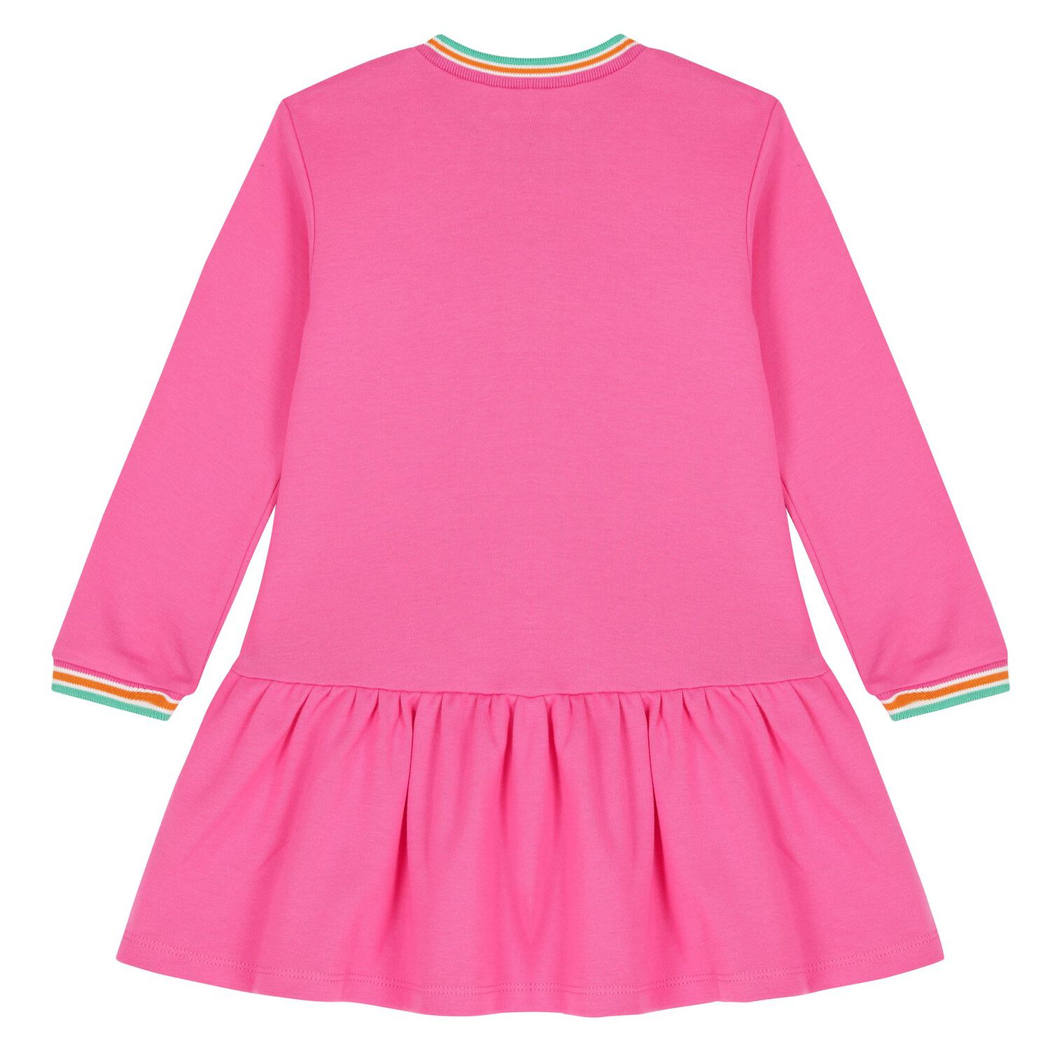 Girls Pink Logo Dress Set, 1, hi-res image number null