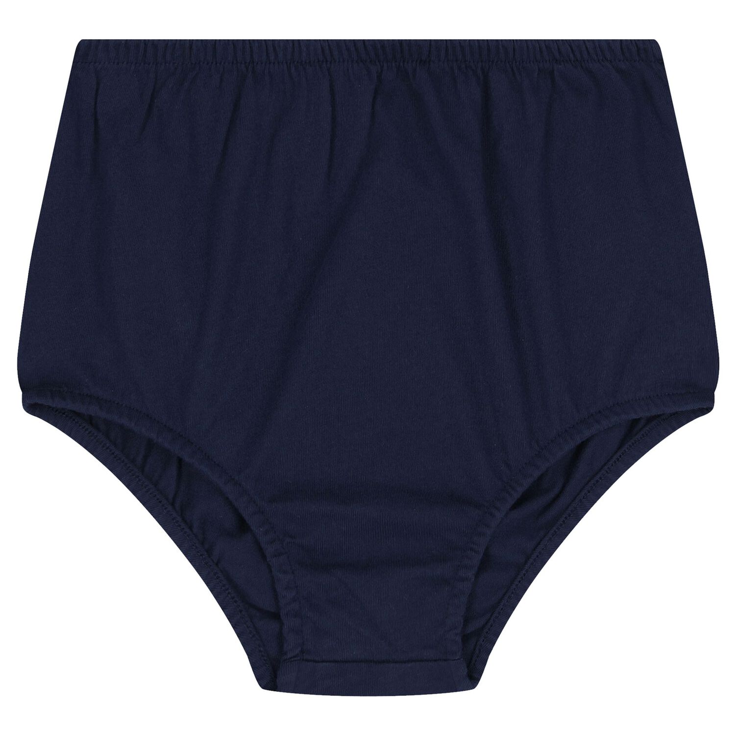 Baby Girls Navy Blue Polo Bear Dress Set, 1, hi-res