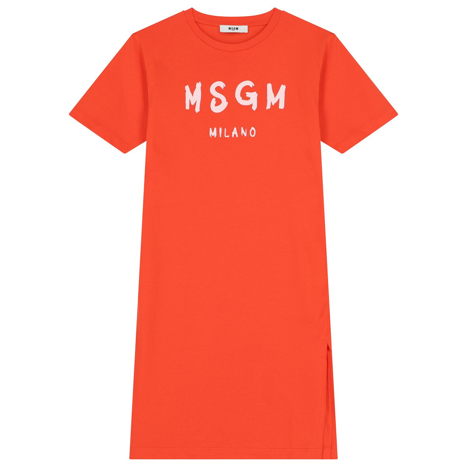 Girls Red Logo Dress, 2, hi-res