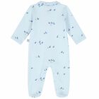 Baby Boys Blue Ducks Cotton Babygrow, 2, hi-res