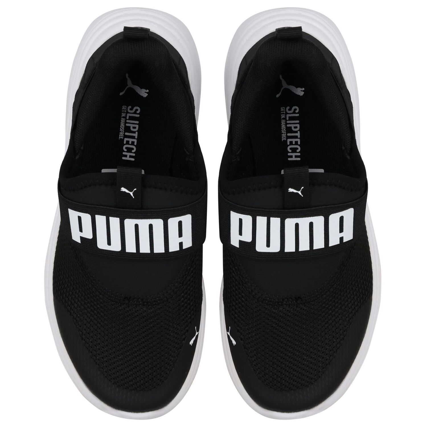 Black Soft Wired 2 Sliptech Trainers, 1, hi-res