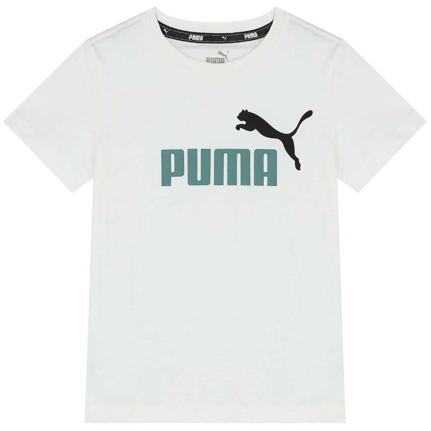 تيشيرت اولاد بالشعار باللون الابيض , 3, hi-res