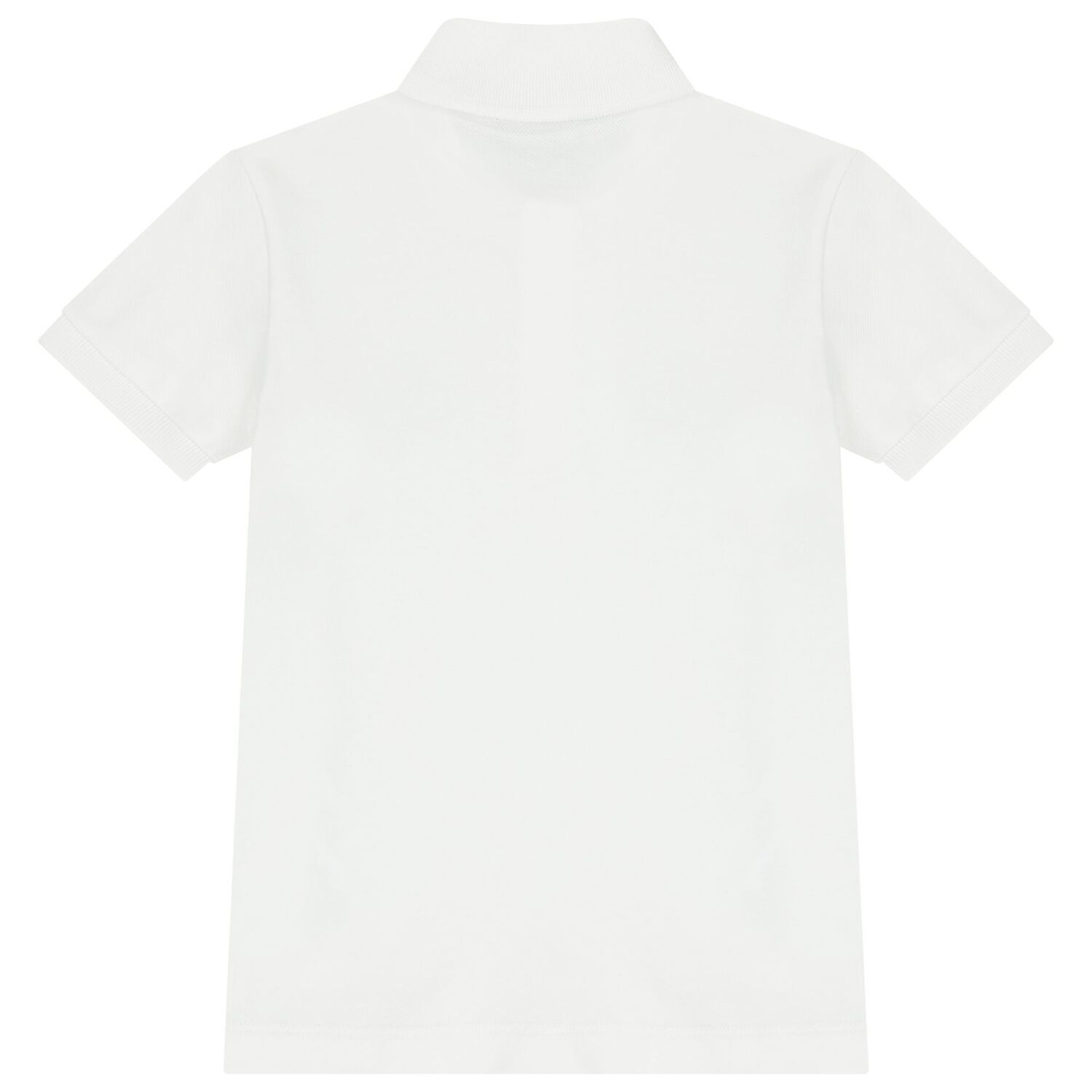 قميص بولو أبيض للأولاد بشعار دب تيدي, 1, hi-res