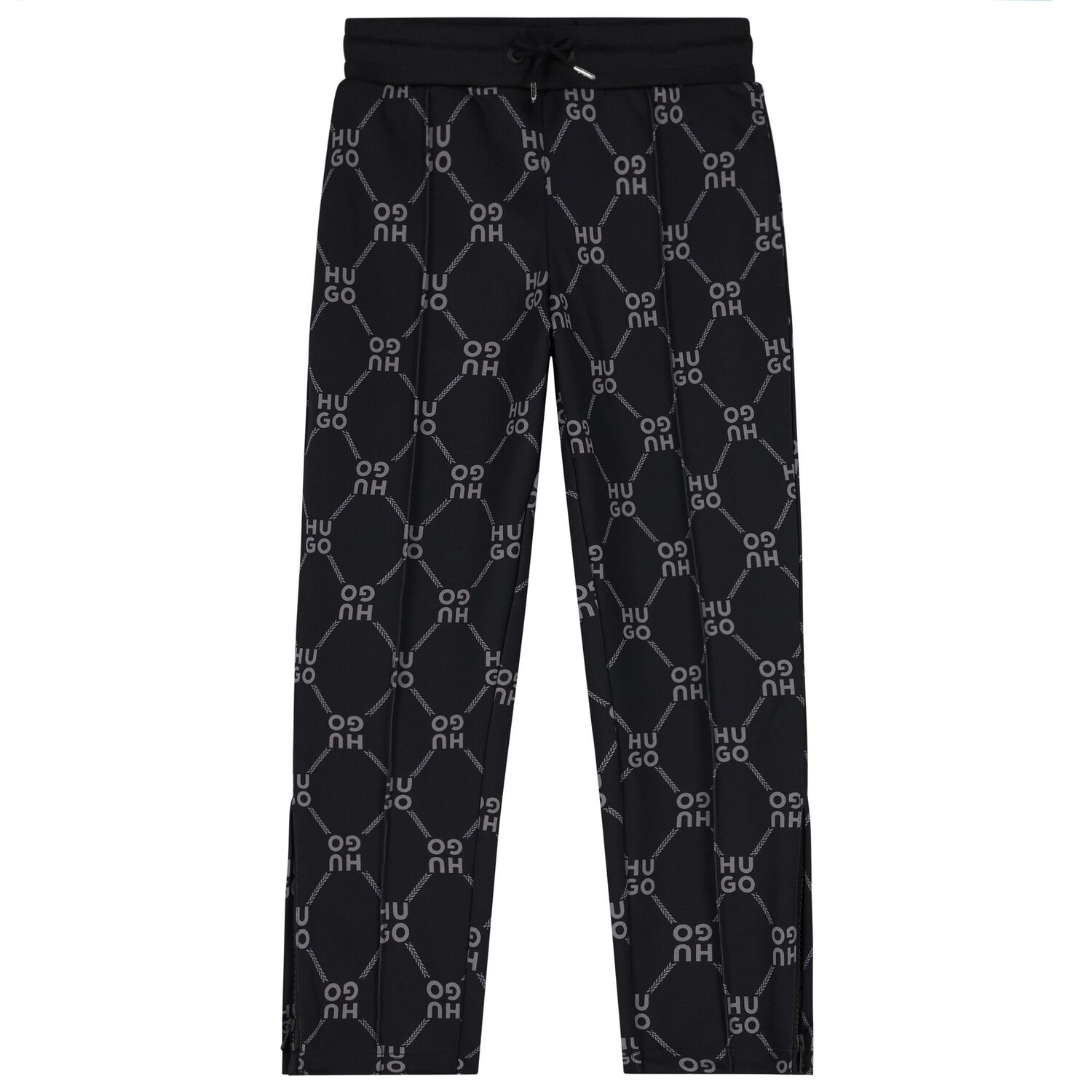 Boys Black Logo Joggers, 1, hi-res image number null