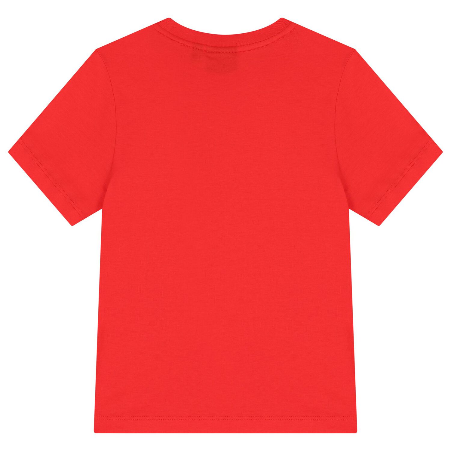 طقم شورت اولاد بالشعار باللون الاحمر والاسود , 2, hi-res