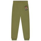 Green Tiger Logo Joggers, 2, hi-res
