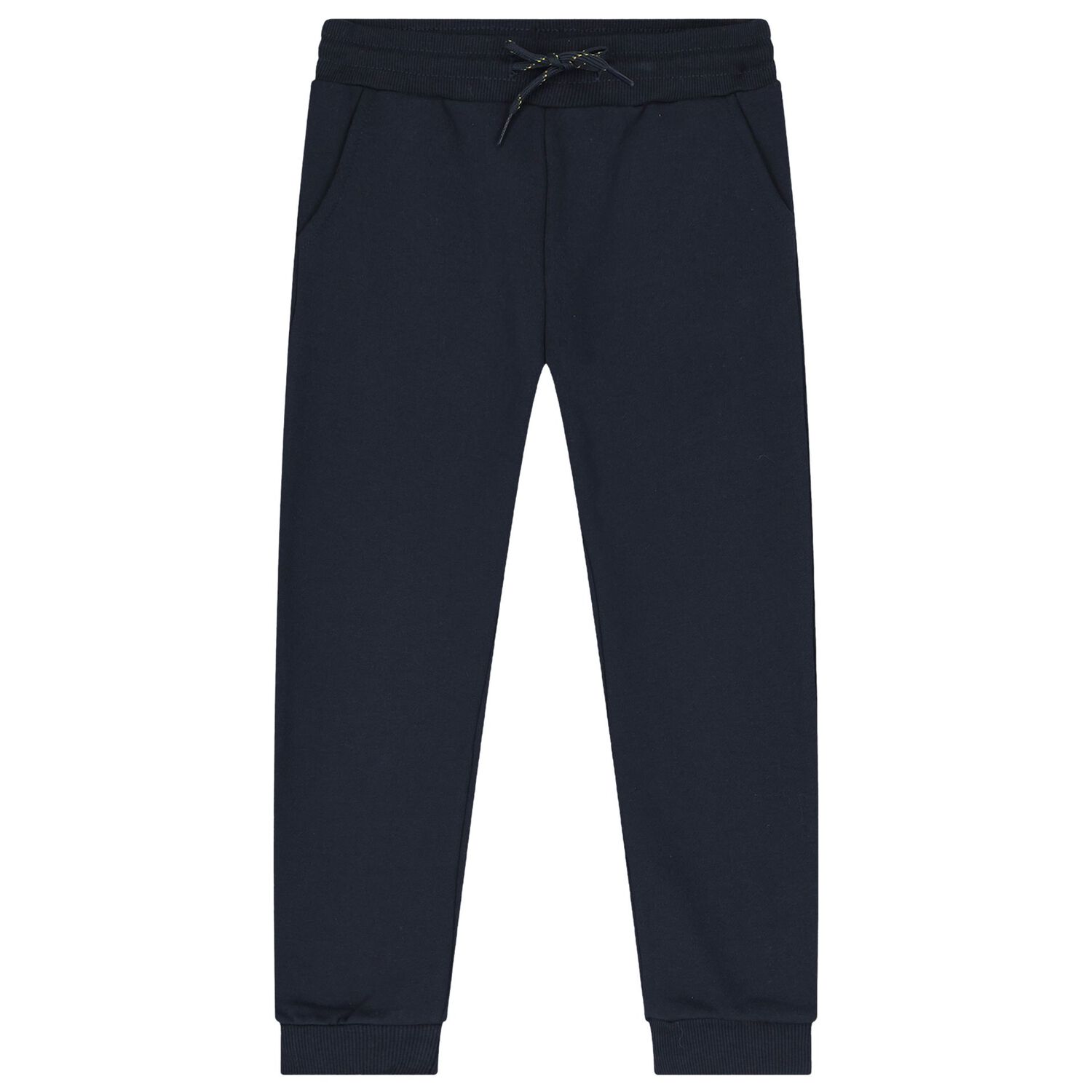 Boys Navy Blue, Grey & Yellow Tracksuit Set (3 Piece), 1, hi-res image number null