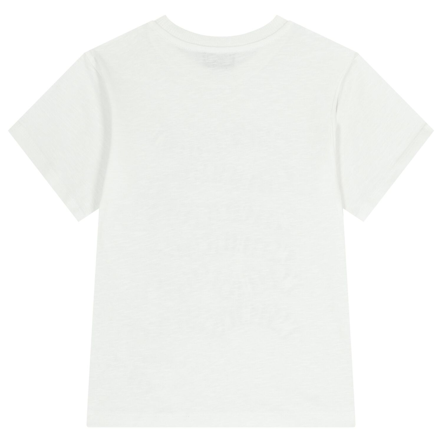White Teddy Bear Logo T-Shirt, 1, hi-res