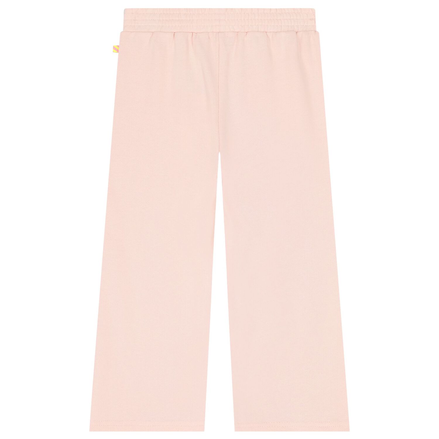 بنطلون رياضي وردي اللون مزين بالترتر للبنات, 1, hi-res image number null