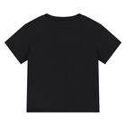 Younger Black Teddy Bear Logo T-Shirt, 5, hi-res