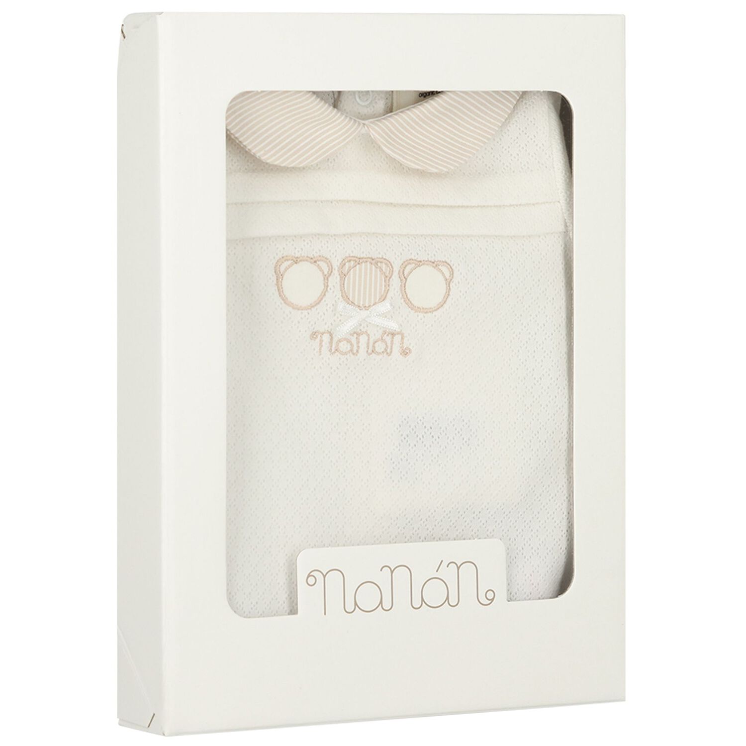 Ivory & Beige Babygrow, 2, hi-res image number null