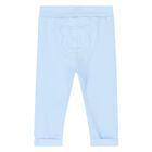 Baby Boys Ivory & Blue Tracksuit Set, 2, hi-res