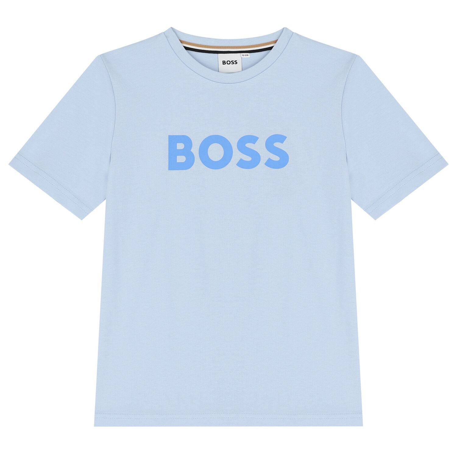 Boys Blue Logo T-Shirt, 3, hi-res