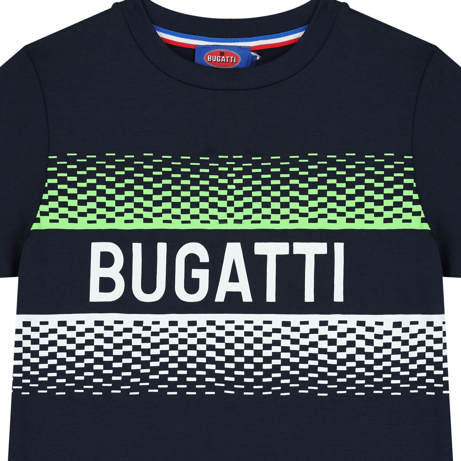 تيشيرت للأولاد بالشعار باللون الكحلي, 2, hi-res