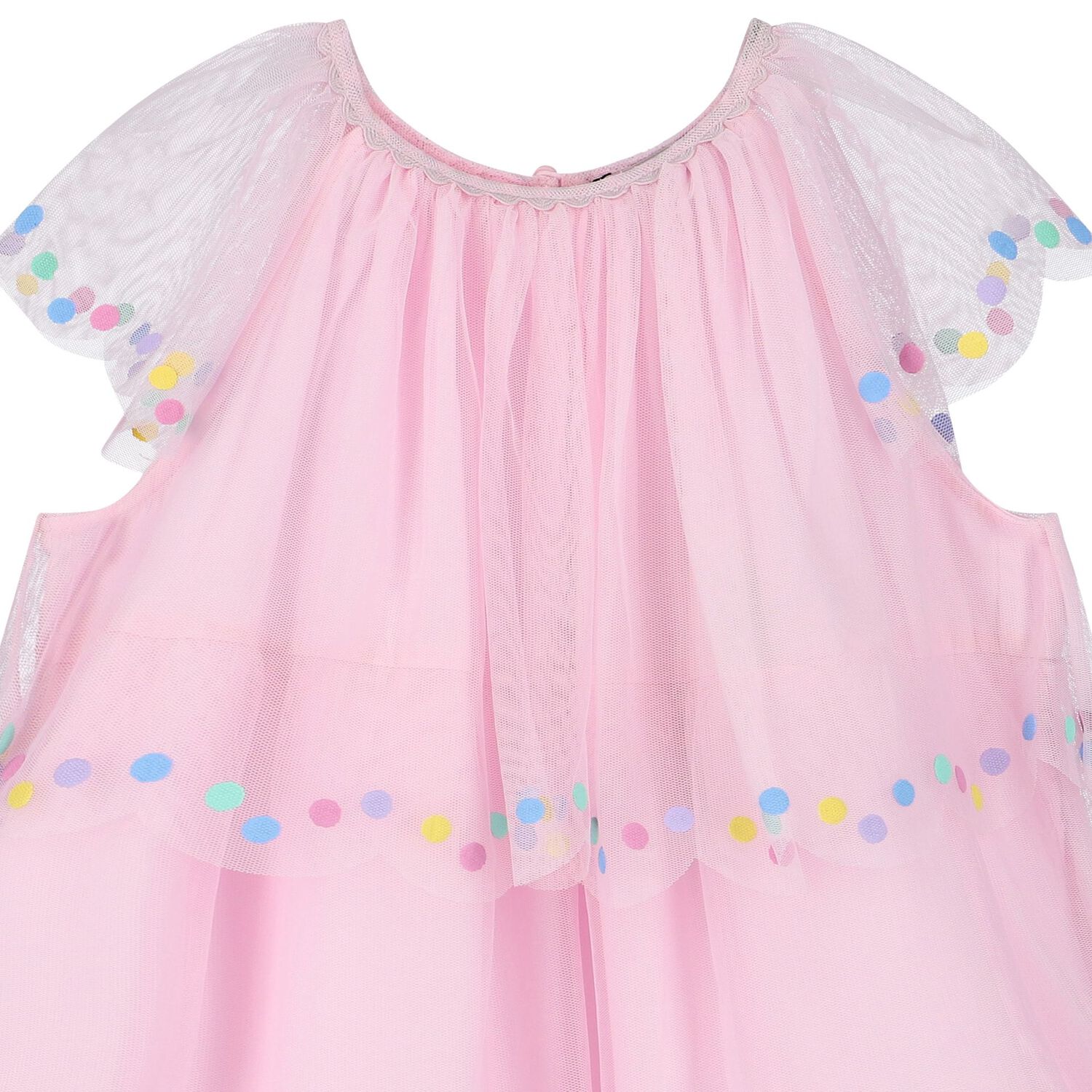 Girls Pink Tulle Dress, 1, hi-res image number null