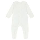 Baby White Babygrow Set, 1, hi-res