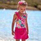 Girls Pink Shorts, 2, hi-res