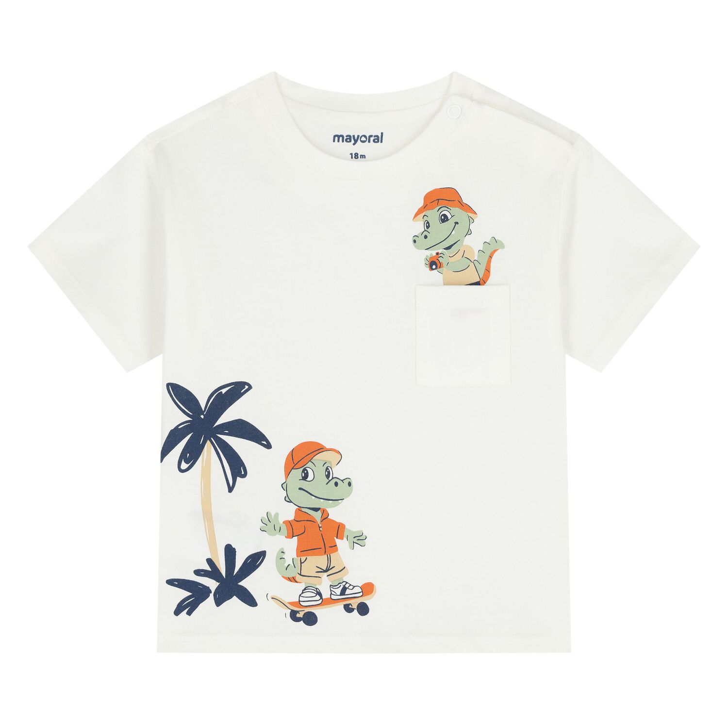 طقم شورت أبيض وأزرق للأولاد الصغار, 2, hi-res