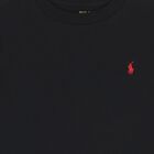 Boys Black Logo T-Shirt, 1, hi-res