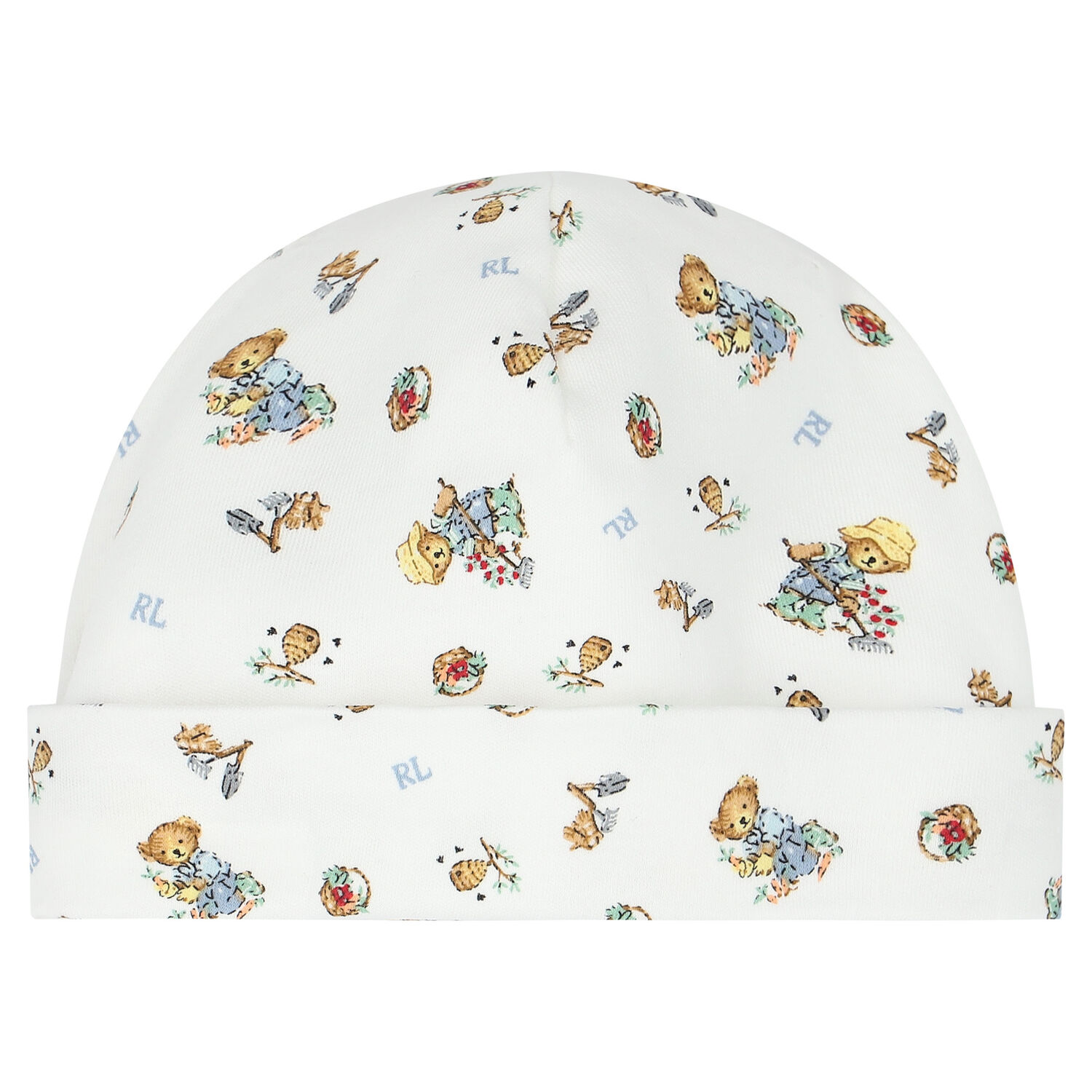 White Polo Bear Romper Gift Set, 1, hi-res