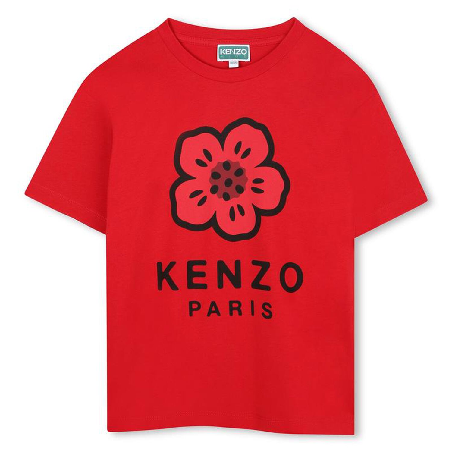 Red Logo Flowers T-Shirt, 1, hi-res image number null