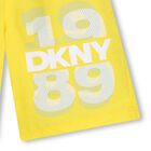 Boys Yellow Logo Shorts, 1, hi-res