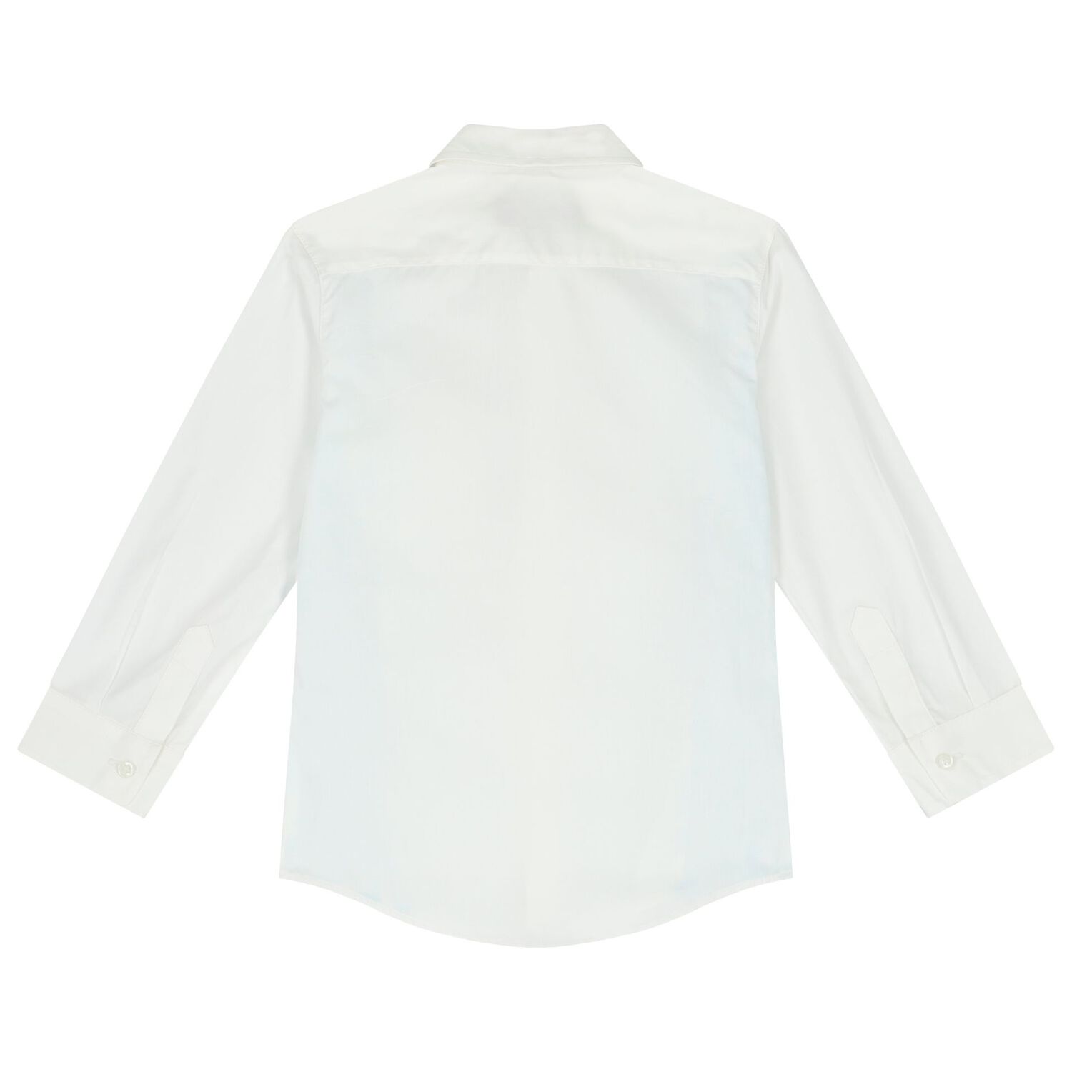 قميص أولاد بالشعار باللون الأبيض, 1, hi-res