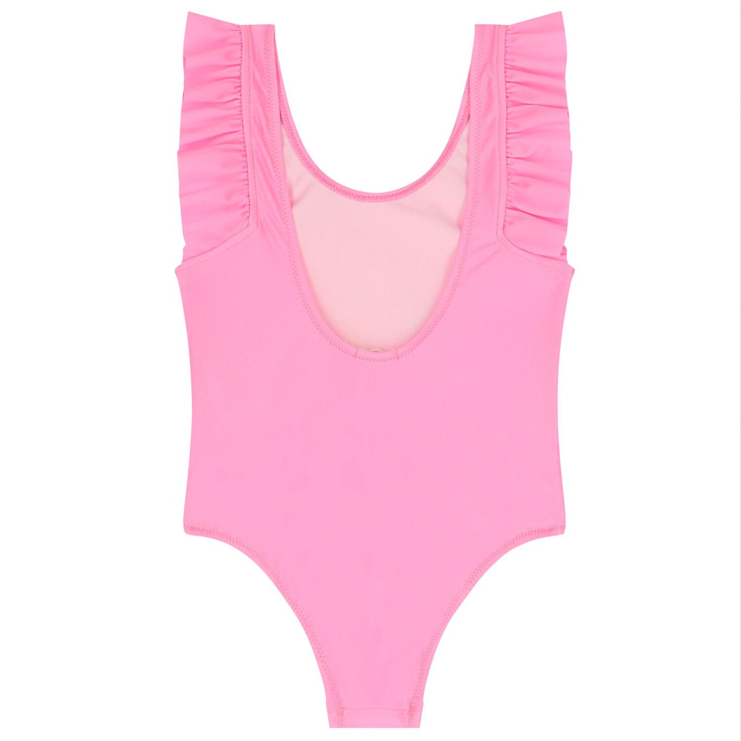 Girls Pink Sequins Swimsuit, 2, hi-res