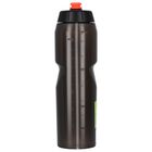 Black Logo Water Bottle, 1, hi-res