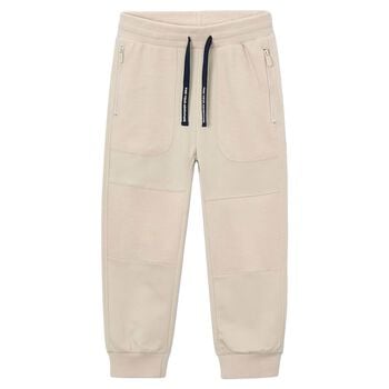 Boys Beige Joggers