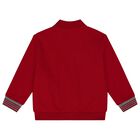 Younger Boys Red, White & Grey 3 Piece Tracksuit, 1, hi-res