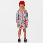 Girls Grey Varsity Tiger Logo Skirt, 1, hi-res