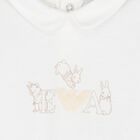 Ivory Bunny & Logo Babygrow Gift Set, 1, hi-res